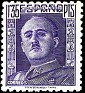 Spain 1946 Franco 1,35 PTS Violet Edifil 1001